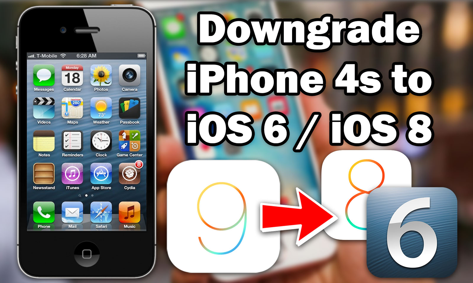 How To Downgrade Iphone 4s From Ios 9 3 5 To Ios 8 4 1 Ios 6 1 3 Without Shsh Blobs Ipodhacks142