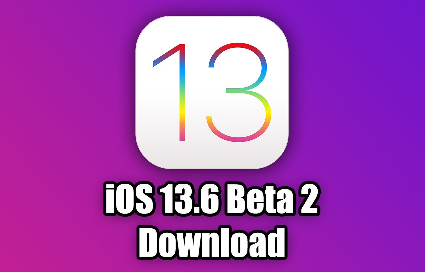 ios 13 beta 2 download